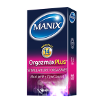 MANIX OrgazMaxPlus 14 préservatifs