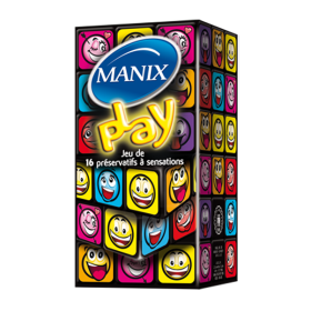 MANIX Play 16 préservatifs