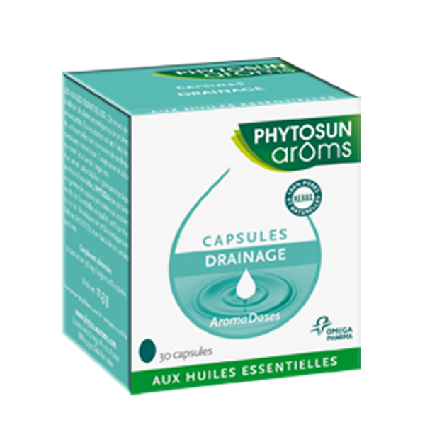PHYTOSUN AROMS Capsules drainage 30 capsules PHYTOSUN AROMS Capsules drainage 30 capsules