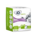 ONTEX iD pants fit & feel super taille M 12 unités