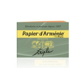 PAPIER D'ARMÉNIE Triple 1 carnet tradition 12 feuilles