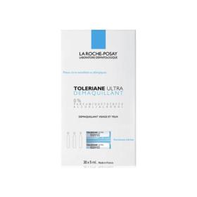 LA ROCHE POSAY Toleriane ultra démaquillant visage et yeux sensibles 30x5ml