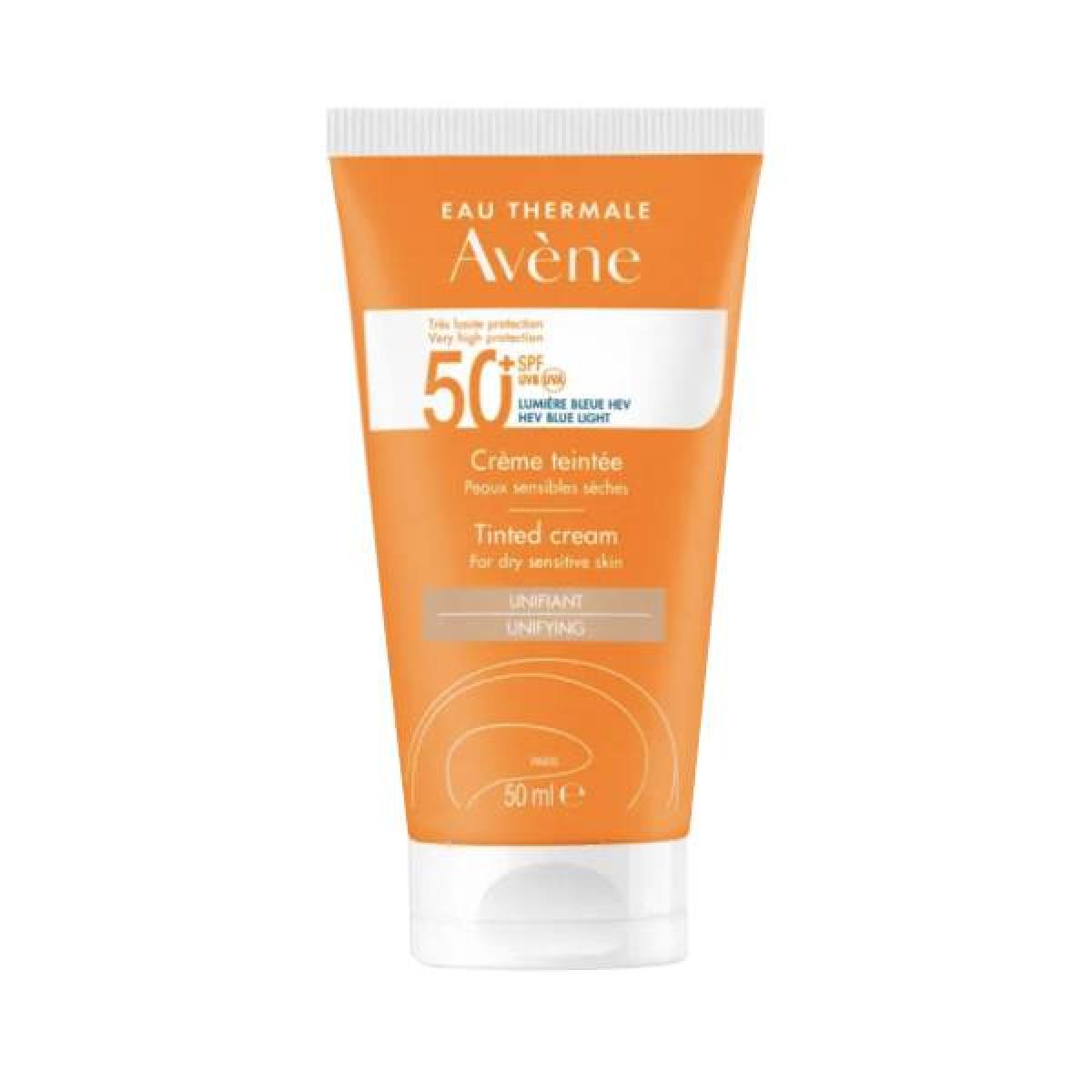 AVÈNE Solaire crème teintée SPF 50  50ml - Parapharmacie - Pharmarket