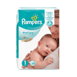 PAMPERS ProCare premium protection taille 1 38 couches