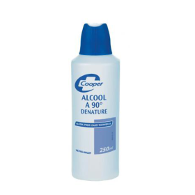 COOPER Alcool à 90° dénaturé 250ml