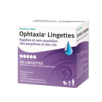BAUSCH + LOMB Ophtaxia 20 lingettes